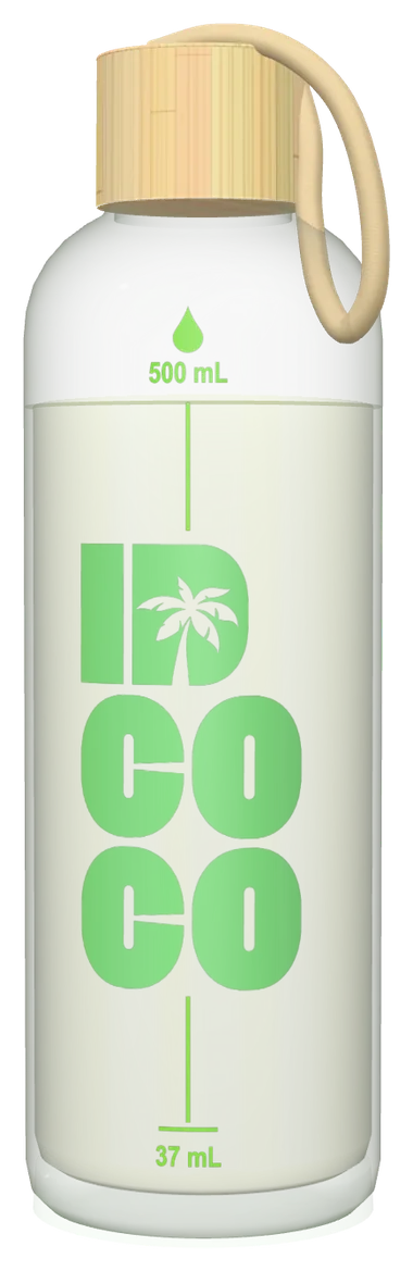 Bottiglia IDCoco con acqua di cocco pronta